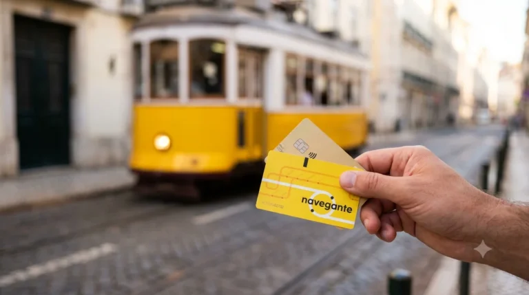 Navegante card in Lisbon